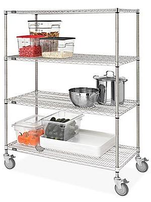 Stainless Steel Mobile Shelving