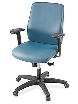 Vinyl Task Chair with Adjustable Arms