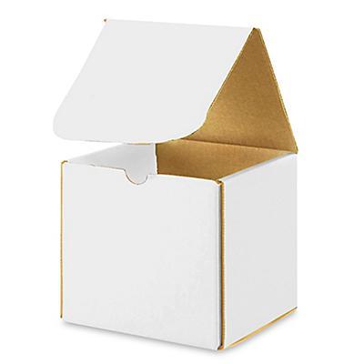 6 x 6 x 6 White Indestructo Mailers