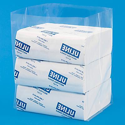 10 x 8 x 16 2 Mil Gusseted Poly Bags