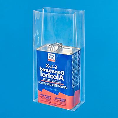 8 x 4 x 18 4 Mil Gusseted Poly Bags