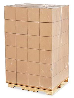 48 x 46 x 96 4 Mil Clear Heavy Duty Pallet Covers