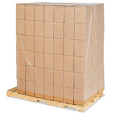 58 x 46 x 96 4 Mil Clear Heavy Duty Pallet Covers