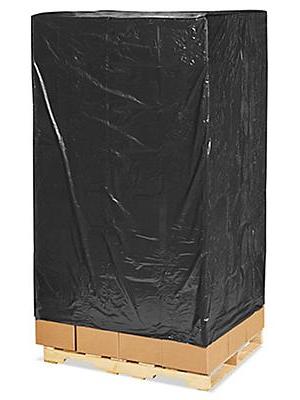 48 x 40 x 100 2 Mil Black Pallet Covers