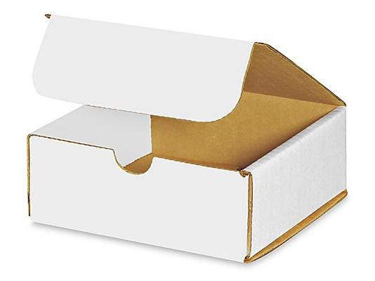 5 x 5 x 2 White Indestructo Mailers