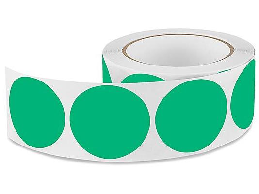 Blank Inventory Circle Labels