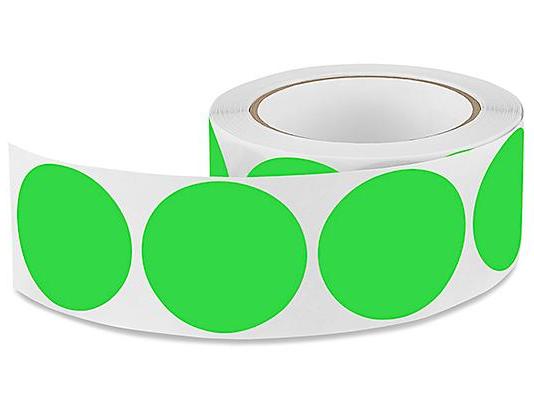 Blank Inventory Circle Labels