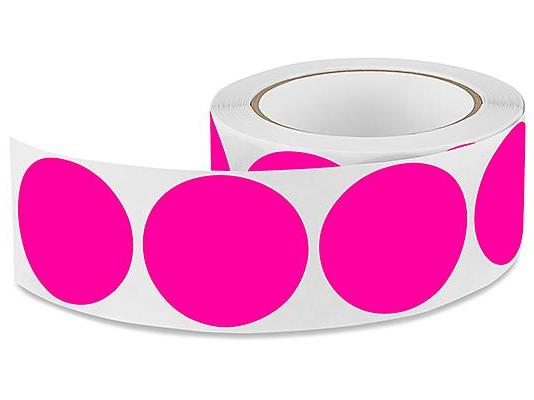 Blank Inventory Circle Labels