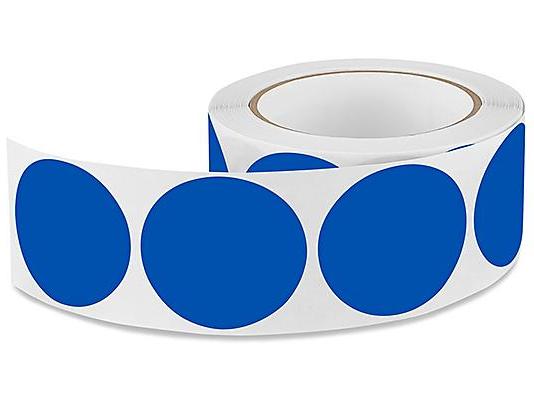 Blank Inventory Circle Labels