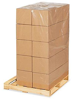 36 x 27 x 65 1 Mil Clear Pallet Covers