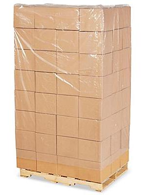 48 x 40 x 100 1 Mil Clear Pallet Covers