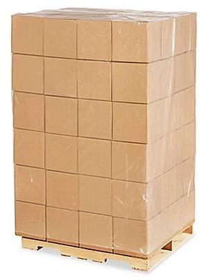 52 x 44 x 96 2 Mil Clear Pallet Covers