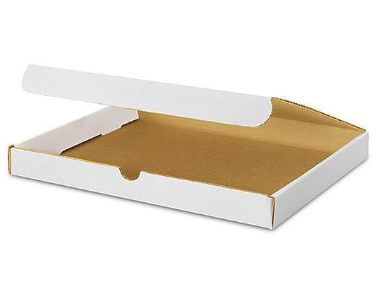 12 1 ⁄ 8 x 9 1 ⁄ 4 x 1 1 ⁄ 4 White Literature Mailers