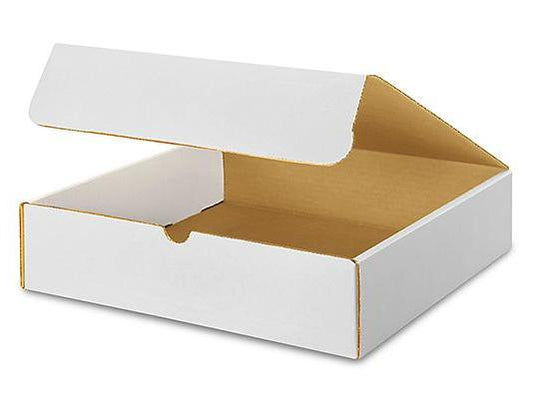 12 x 12 x 3 White Literature Mailers