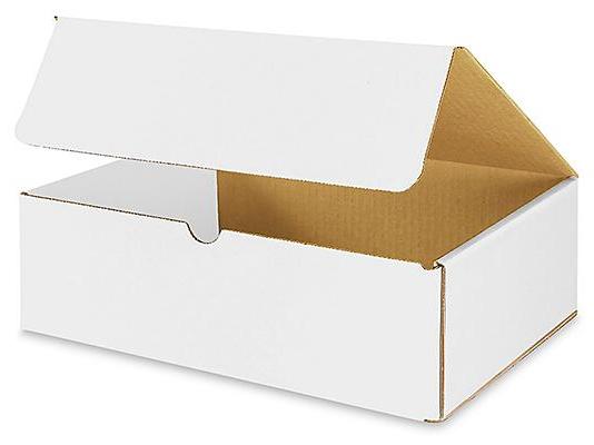 12 x 9 x 4 White Indestructo Mailers