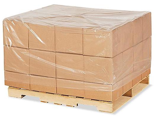 48 x 42 x 48 2 Mil Clear Pallet Covers