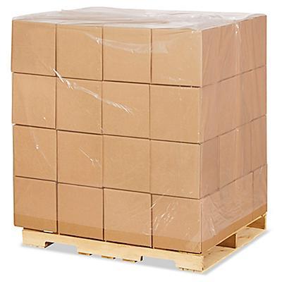 48 x 48 x 72 2 Mil Clear Pallet Covers