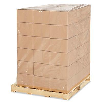 42 x 42 x 72 4 Mil Clear Heavy Duty Pallet Covers