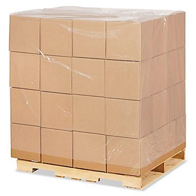 48 x 48 x 72 4 Mil Clear Heavy Duty Pallet Covers