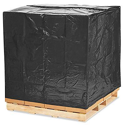 51 x 49 x 73 2 Mil Black Pallet Covers