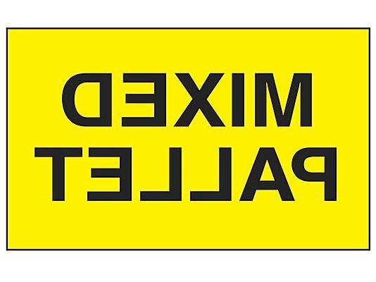 Mixed Pallet Label