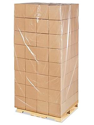 54 x 44 x 120 2 Mil Clear Pallet Covers