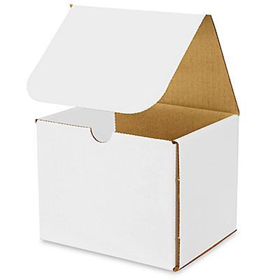 6 x 5 x 5 White Indestructo Mailers