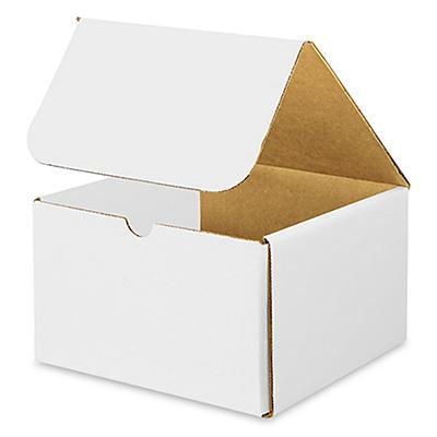 8 x 8 x 5 White Indestructo Mailers