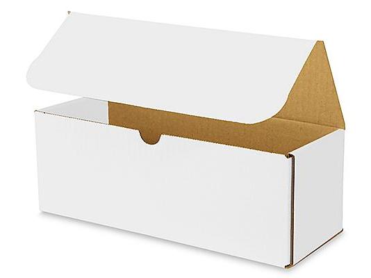 11 x 4 x 4 White Indestructo Mailers