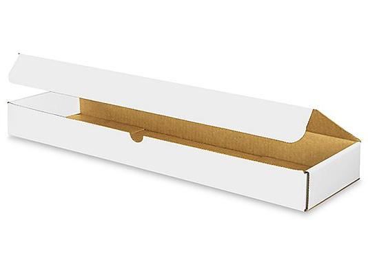 21 x 6 x 2 White Indestructo Mailers