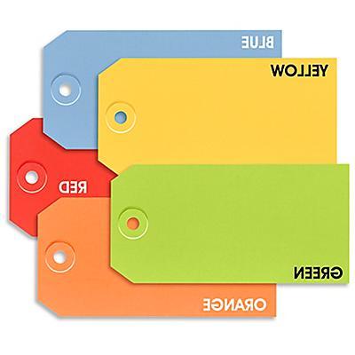 Assorted Color Shipping Tags