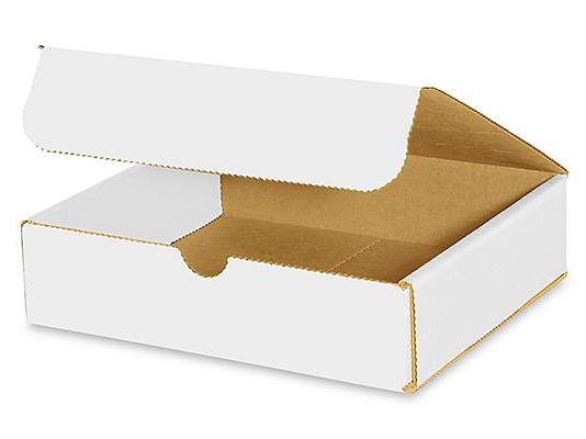 8 x 7 x 2 White Indestructo Mailers