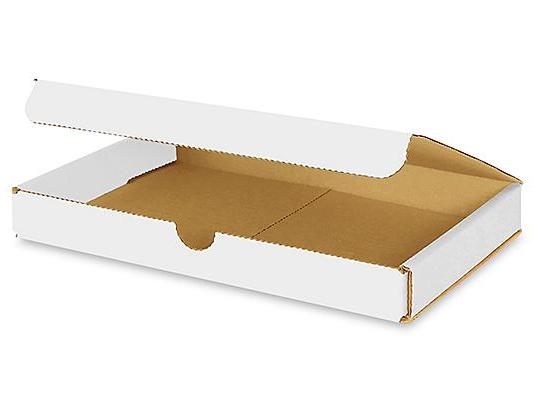 9 x 6 x 1 White Indestructo Mailers