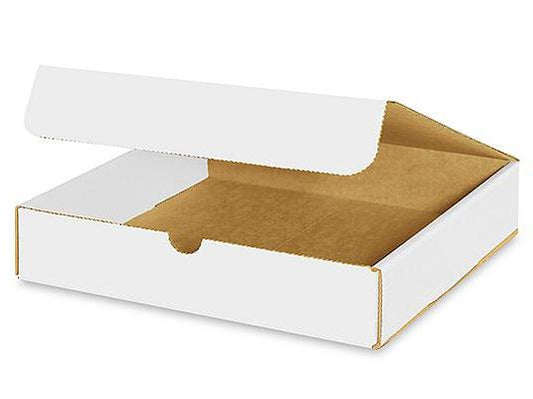 10 x 10 x 2 White Indestructo Mailers