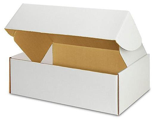 18 x 12 x 6 White Tab Locking Literature Mailers