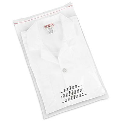 Resealable Suffocation Warning Bags