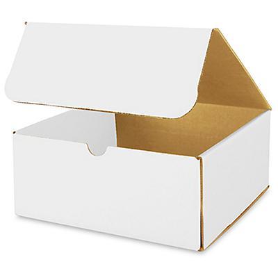 9 x 9 x 4 White Indestructo Mailers