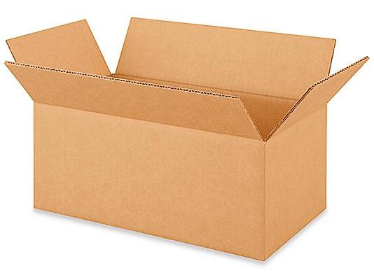 14 x 8 x 6 Lightweight 32 ECT Corrugated Boxes