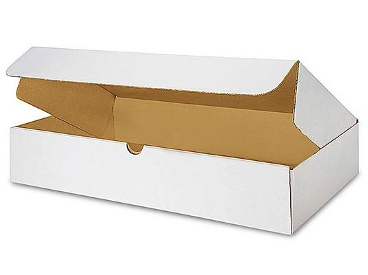 24 1 ⁄ 2 x 14 1 ⁄ 4 x 4 1 ⁄ 2 White Literature Mailers