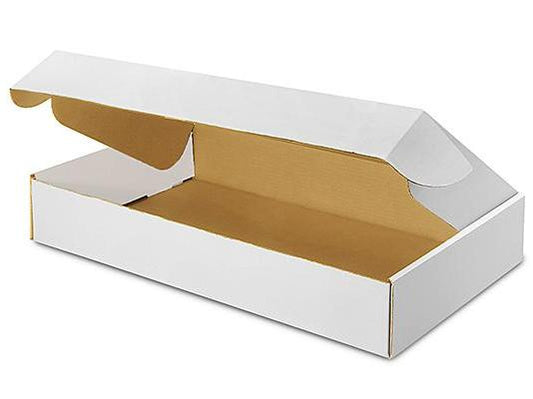 24 x 14 x 4 White Tab Locking Literature Mailers