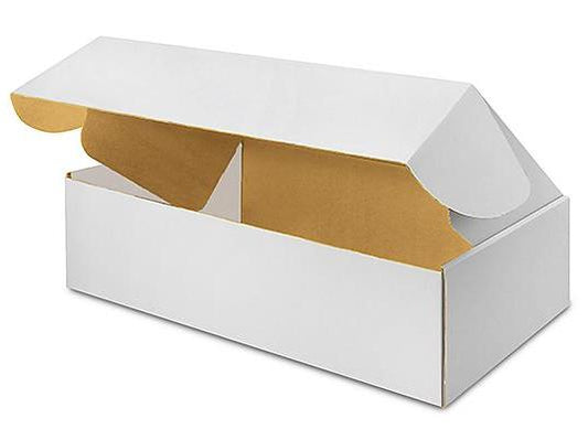 30 x 17 x 8 White Tab Locking Literature Mailers