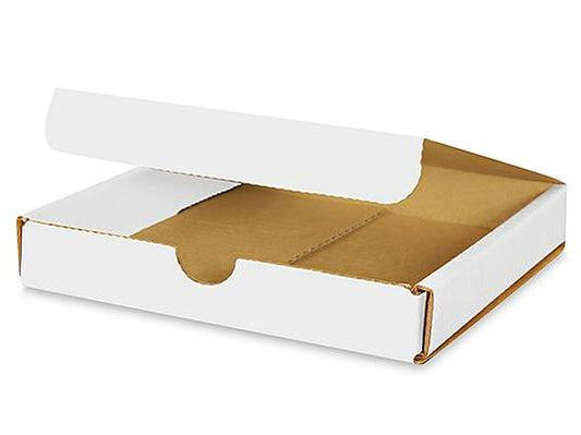 6 x 6 x 1 White Indestructo Mailers