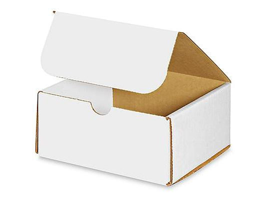 6 x 6 x 3 White Indestructo Mailers