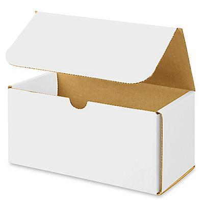 8 x 4 x 4 White Indestructo Mailers