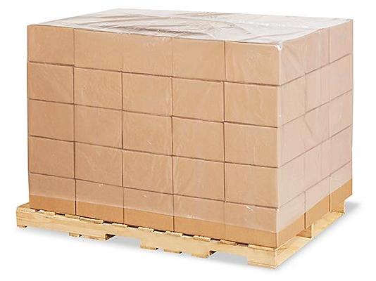 70 x 44 x 62 3 Mil Clear Pallet Covers