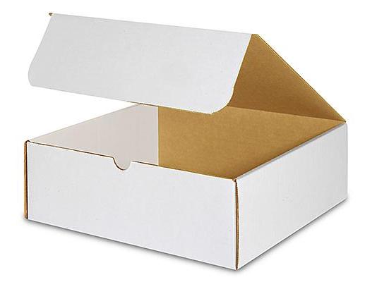 11 3 ⁄ 4 x 10 3 ⁄ 4 x 4 White Literature Mailers