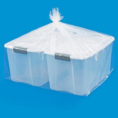 32 x 28 x 48 2 Mil Gusseted Poly Bags