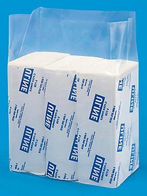 10 x 6 x 18 2 Mil Gusseted Poly Bags