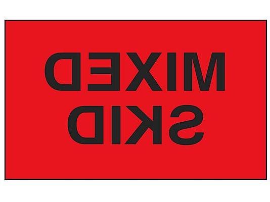 Mixed Skid Label