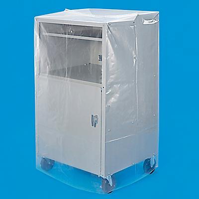 28 x 24 x 60 4 Mil Gusseted Poly Bags